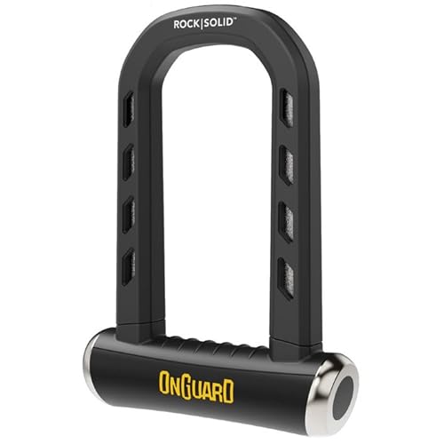 Angle Grinder Resistant Hardened Steel Bike U Lock with Quad Lock Security