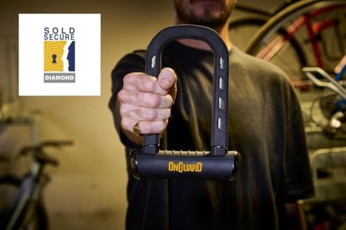 Angle Grinder Resistant Hardened Steel Bike U Lock with Quad Lock Security