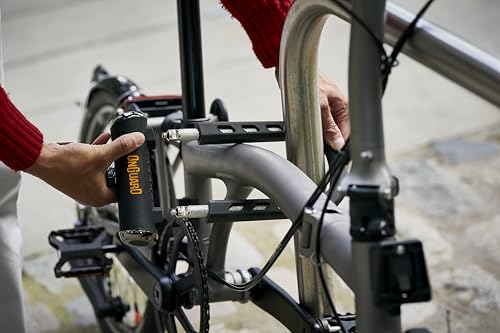 Angle Grinder Resistant Hardened Steel Bike U Lock with Quad Lock Security