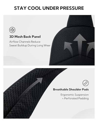 Small RFID Blocking Anti Theft Crossbody Sling Backpack for Travel