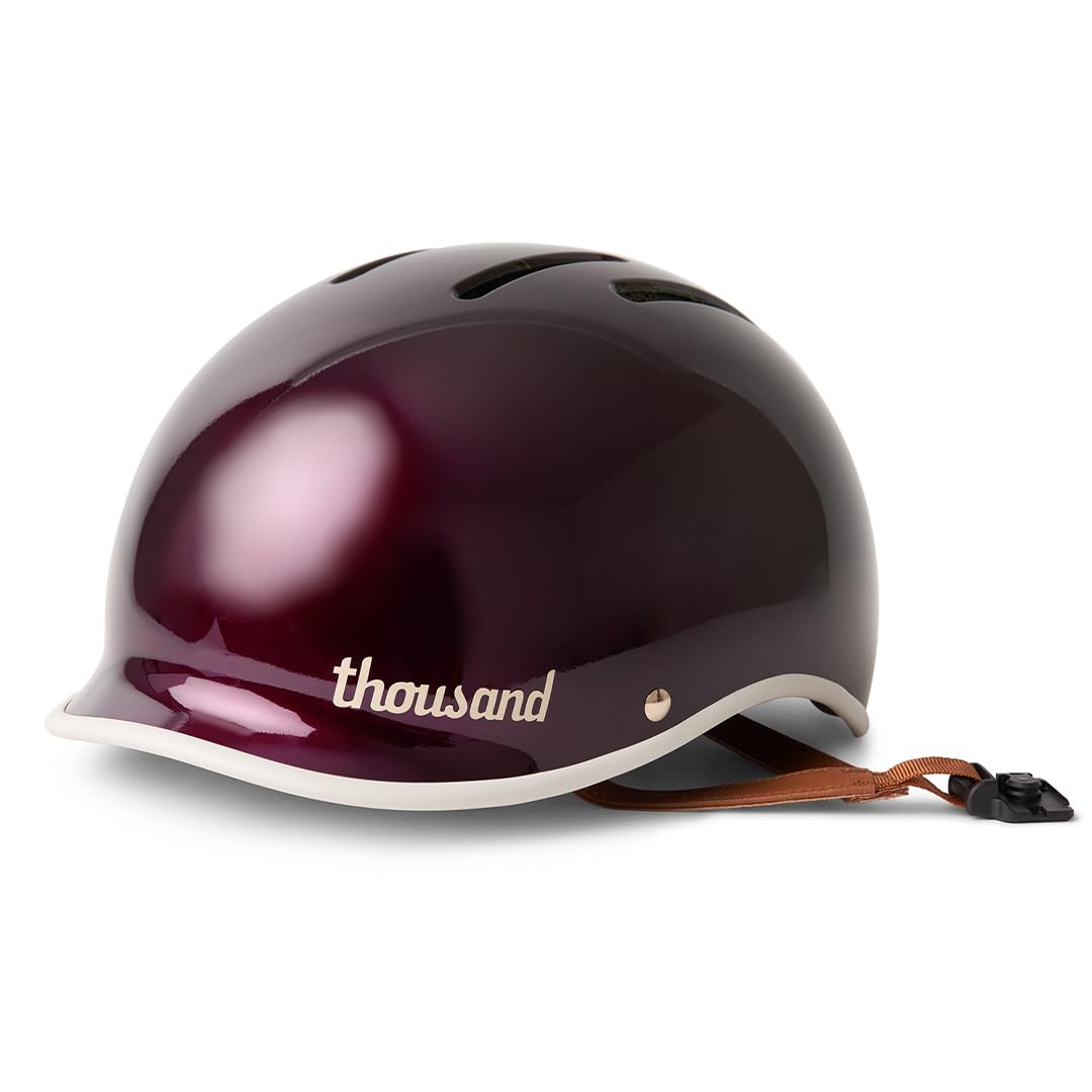 Low Profile Retro Commuter Cycling Helmet for Men and Women