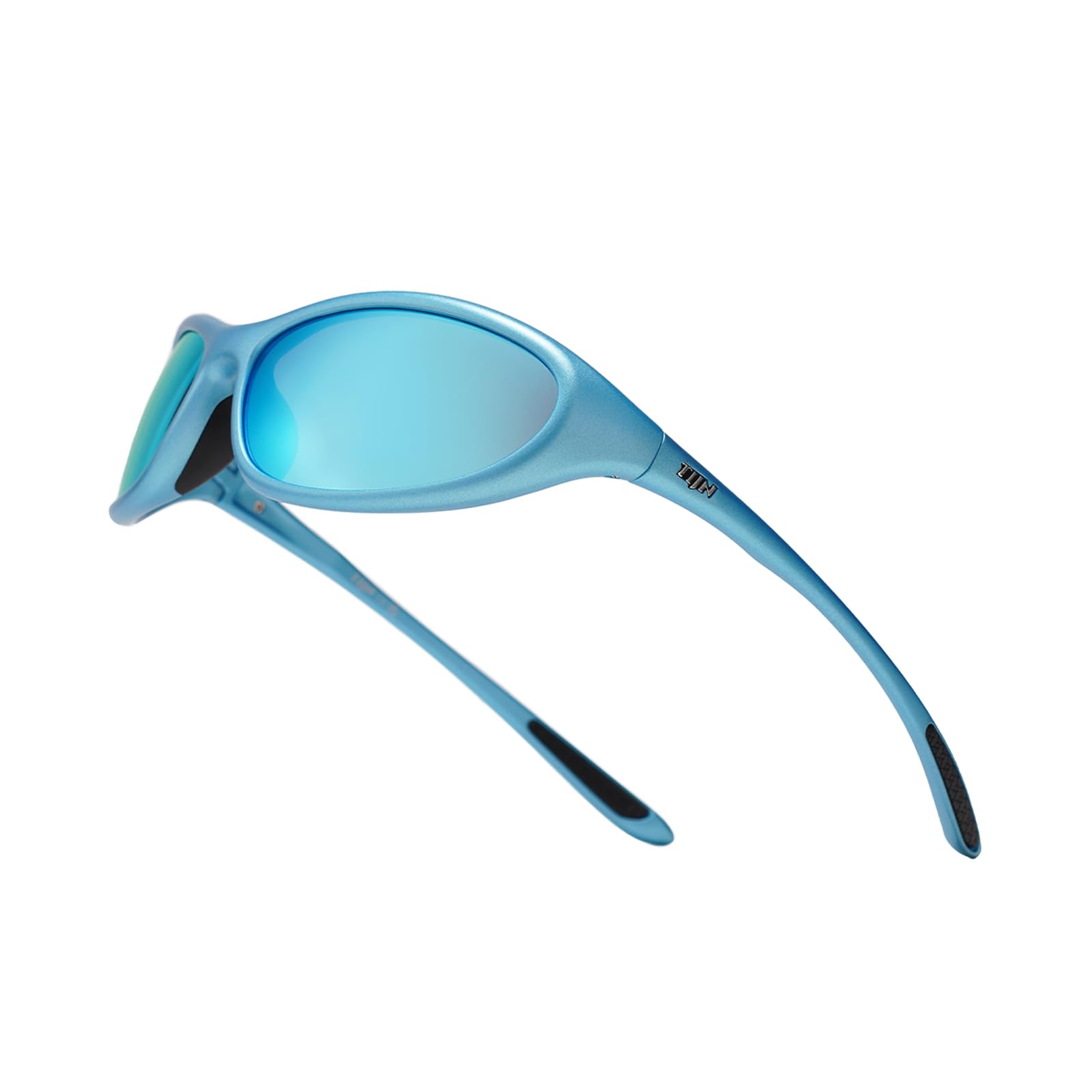 Wide Fit UV400 Wraparound Sports Sunglasses for Cycling and Running