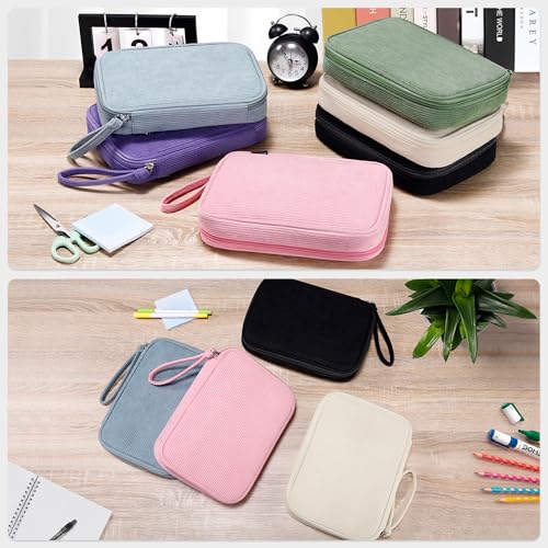 Large Capacity Pencil Case Organizer for Pens Pencils and Accessories