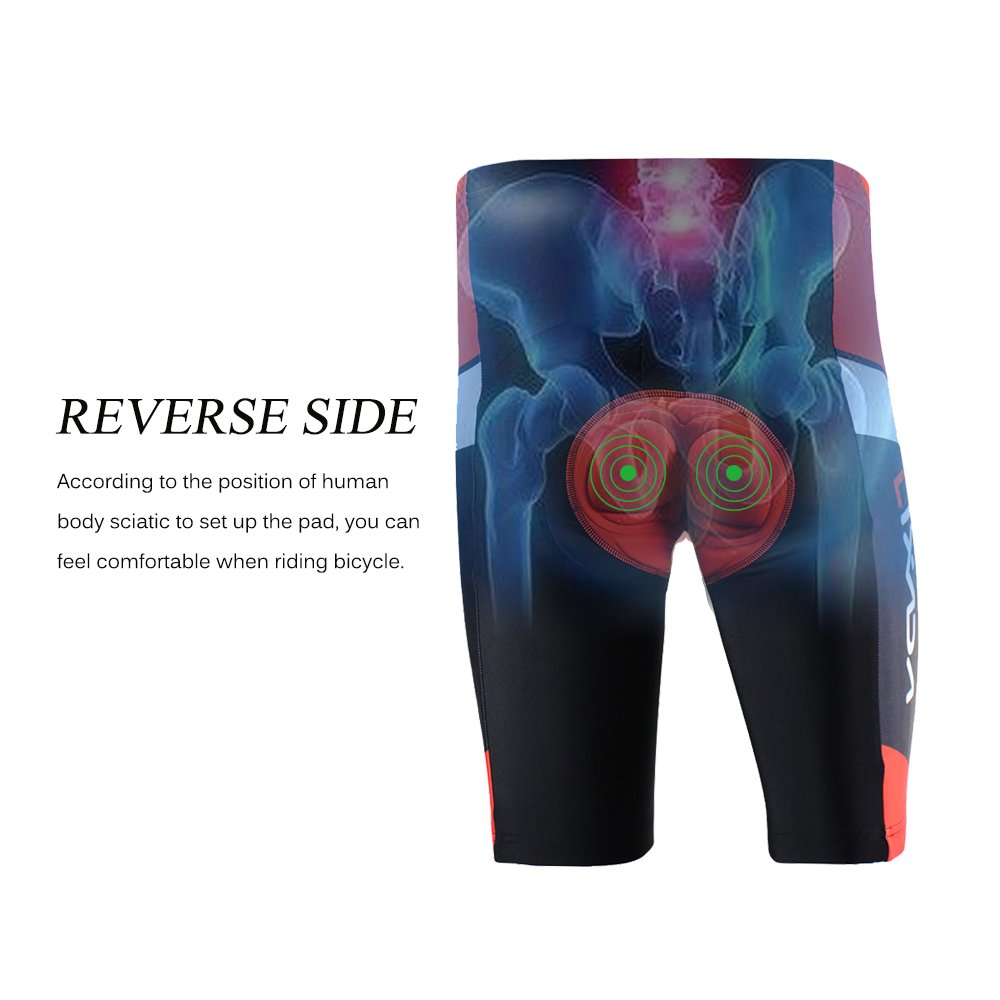 Mens Quick Dry Cycling Jersey and Padded Shorts Set