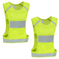 High Visibility Reflective Safety Vest with Pocket for Running and Biking