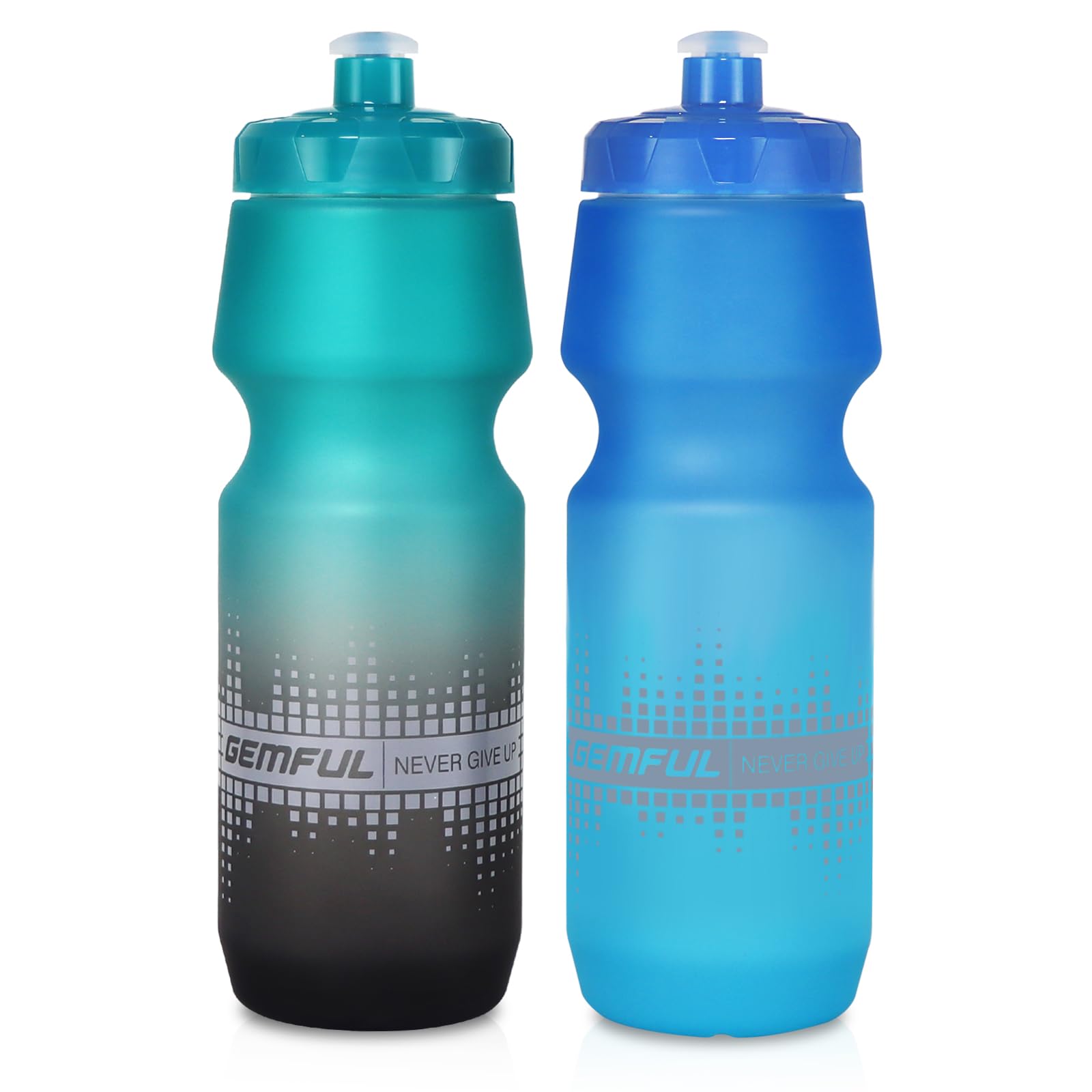 Leakproof 750ml BPA Free Squeeze Bike Water Bottle for Road and MTB