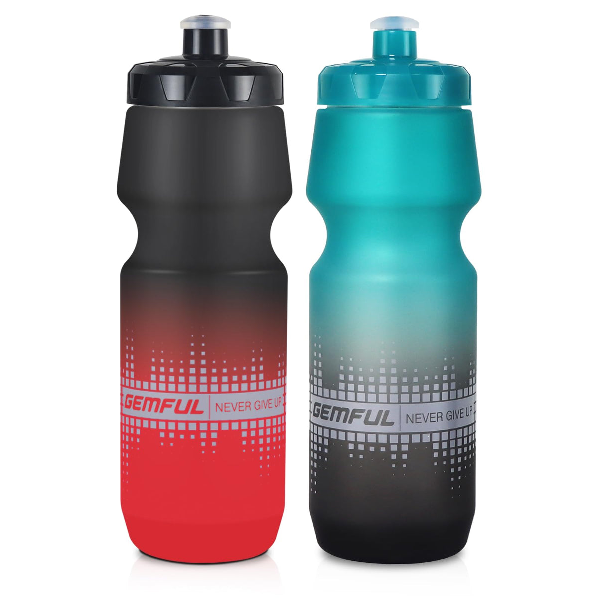 Leakproof 750ml BPA Free Squeeze Bike Water Bottle for Road and MTB