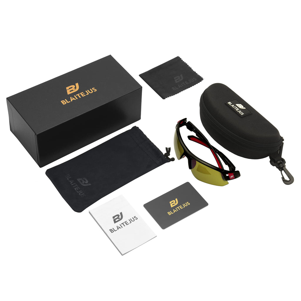 Wrap Semi Rimless Sports Sunglasses with UV400 Protection