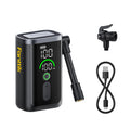 150 PSI Portable Electric Bike Pump with Gauge and Dual Valve Support