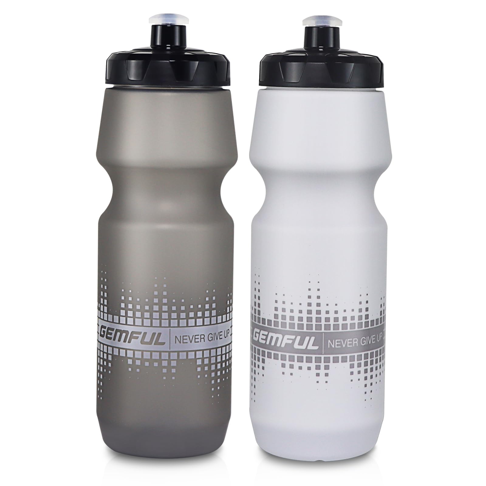 Leakproof 750ml BPA Free Squeeze Bike Water Bottle for Road and MTB