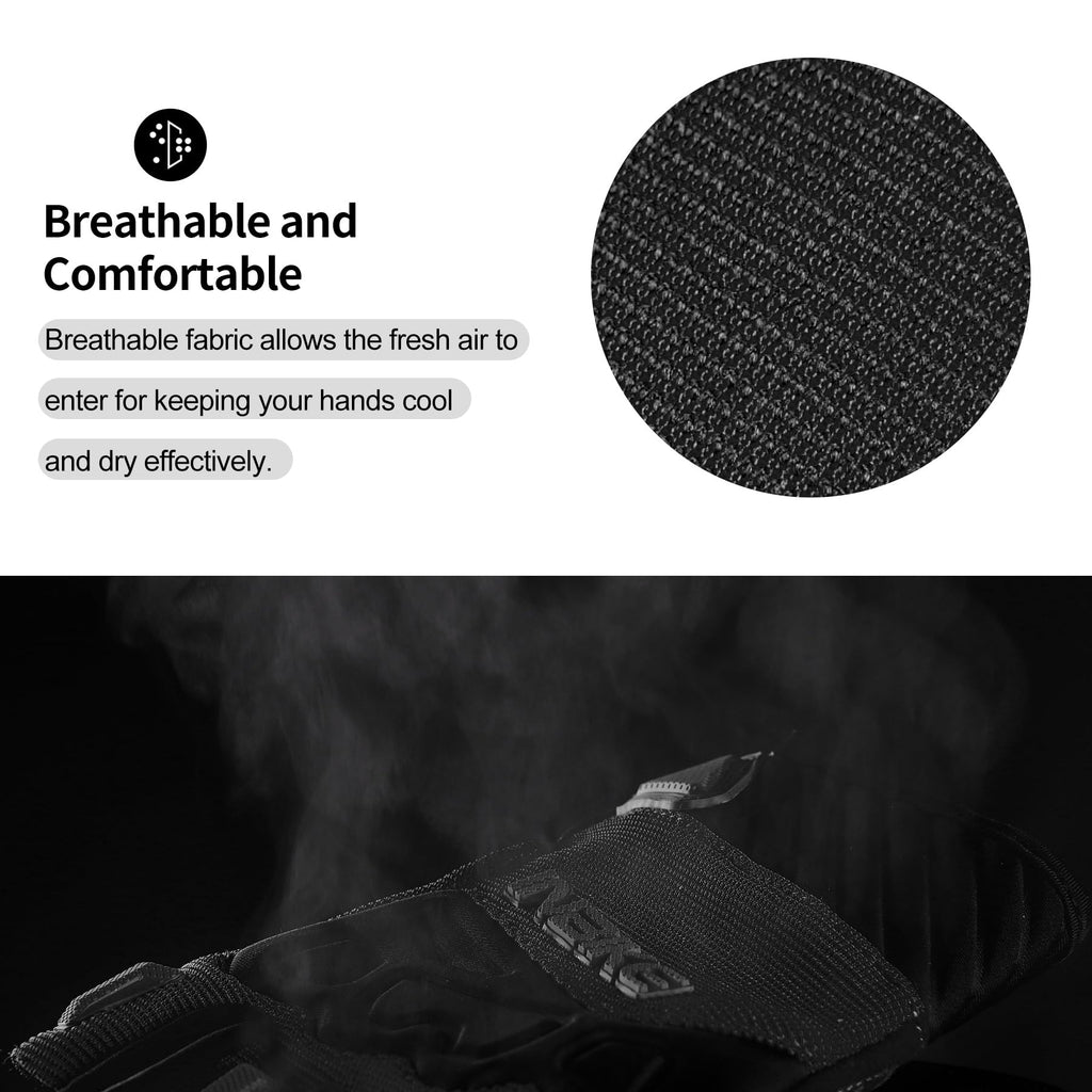 Breathable Fingerless Cycling Gloves for Road and Mountain Biking