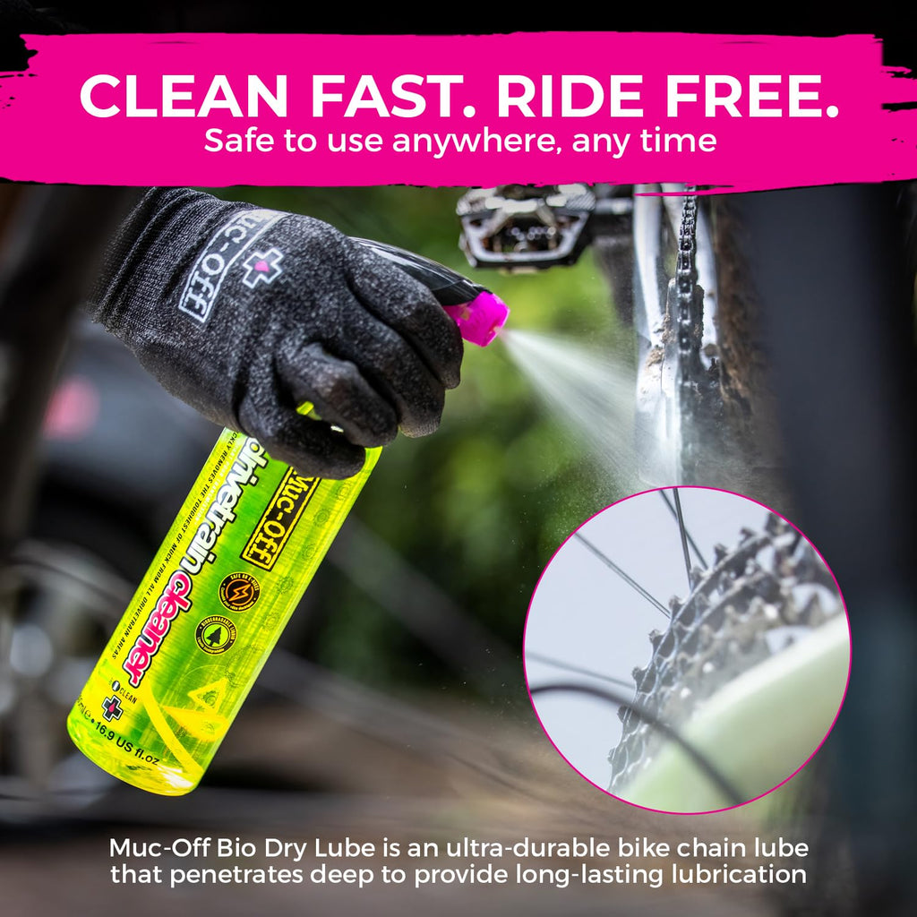 Biodegradable Bicycle Drivetrain Cleaner and Chain Degreaser Spray