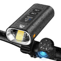 4800 Lumen USB Rechargeable Bike Light with Wide Beam Power Display