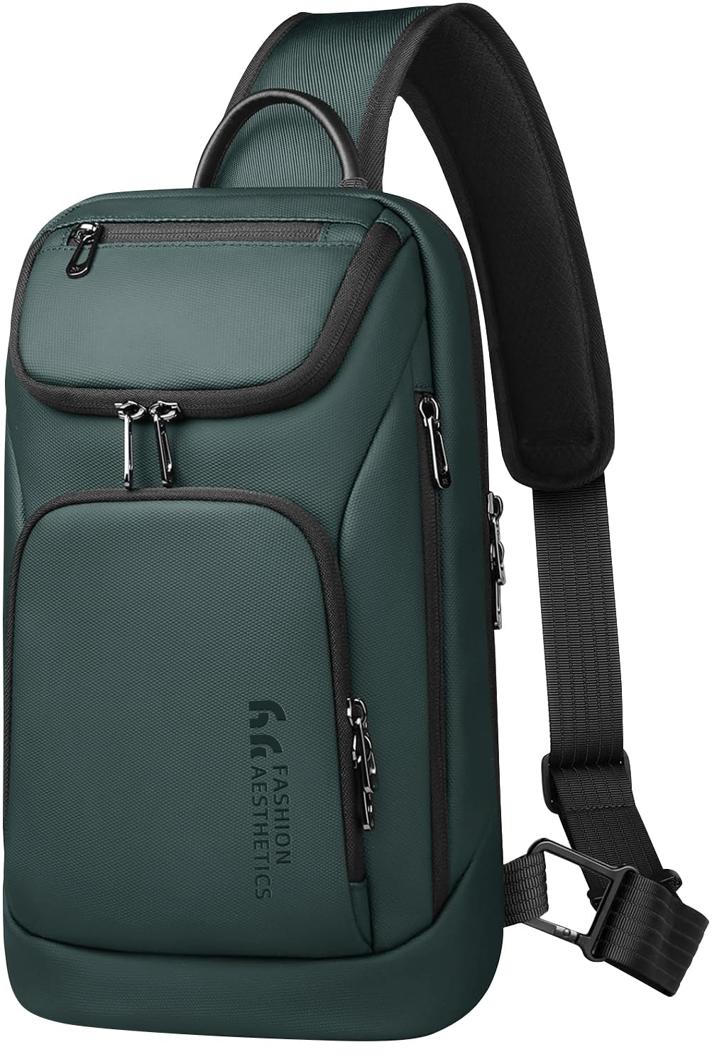 Waterproof Utility Crossbody Sling Bag for Men with Secure Anti Theft Pocket