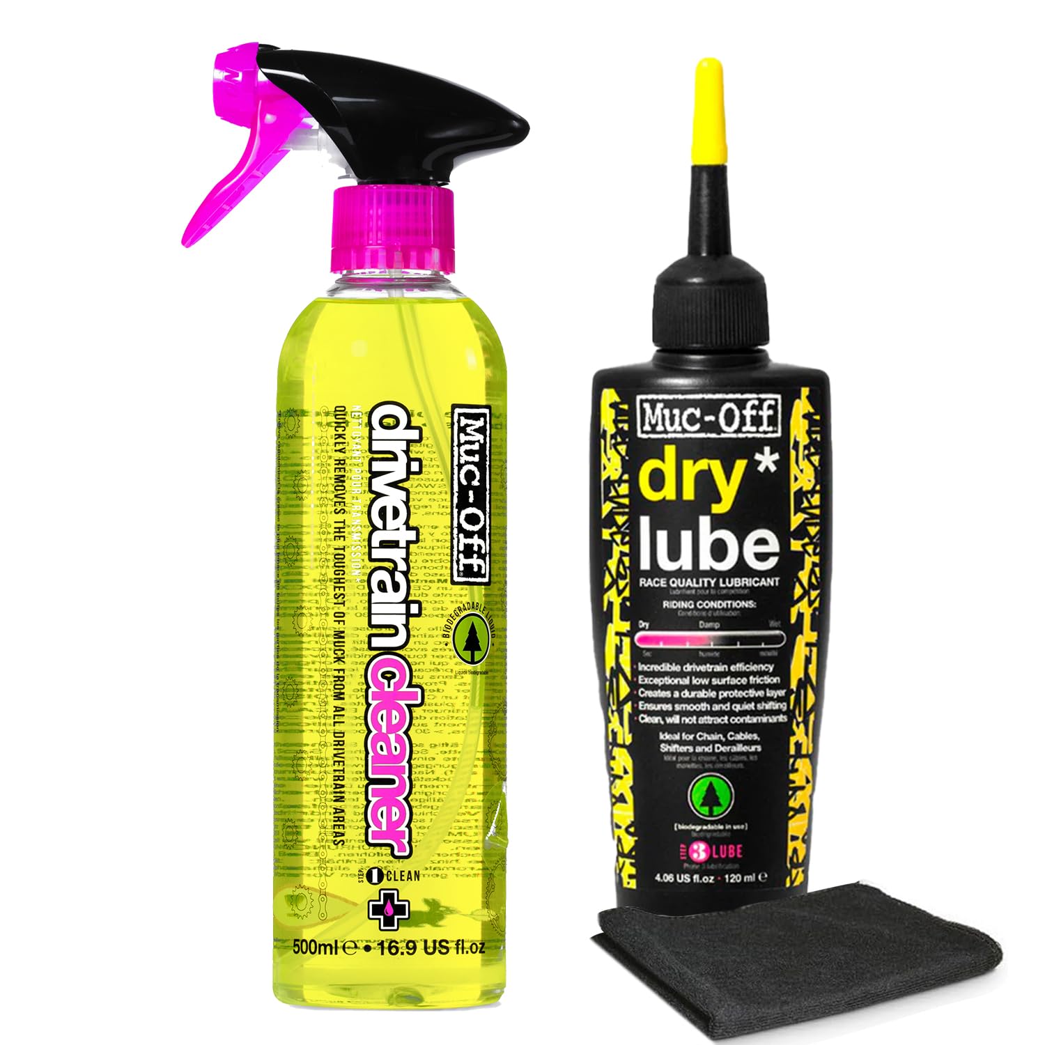 Biodegradable Bicycle Drivetrain Cleaner and Chain Degreaser Spray