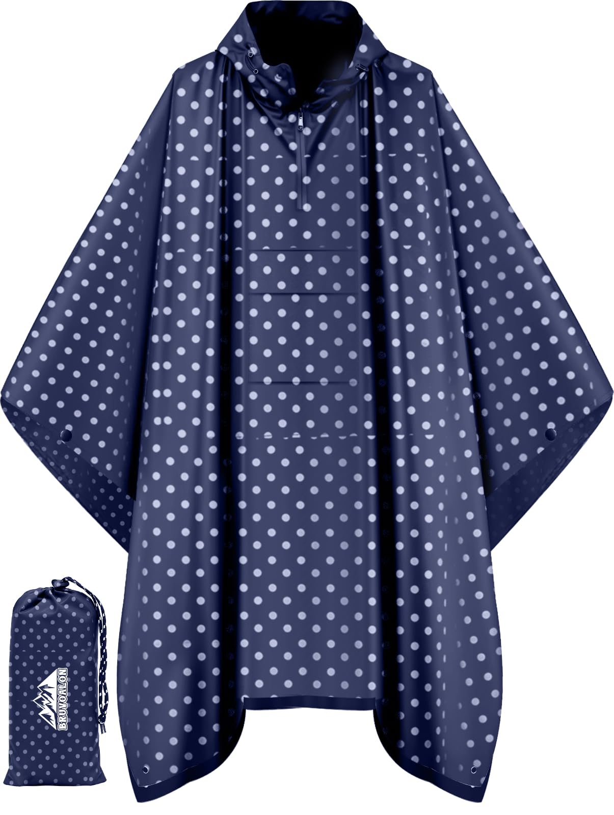 Waterproof 3 in 1 Rain Poncho and Ground Mat for Adults and Youth