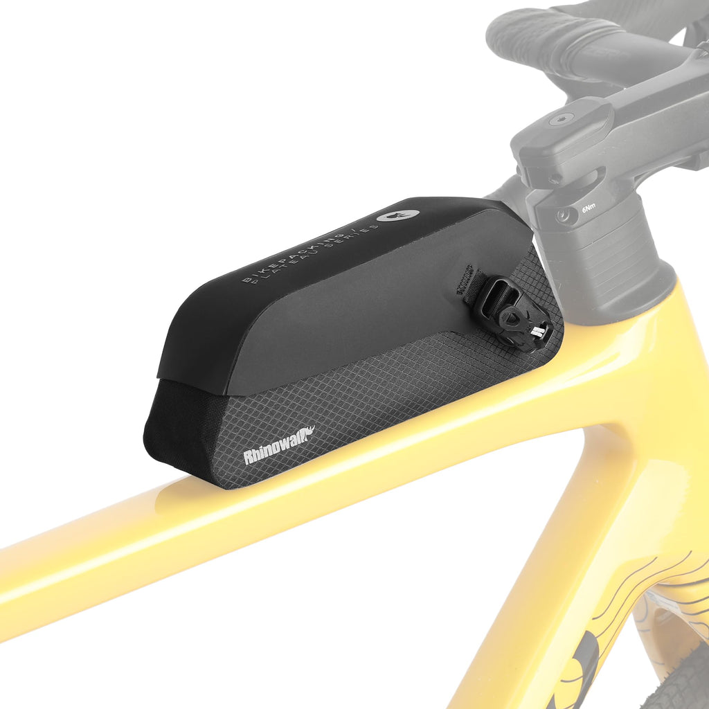 Waterproof Top Tube and Triangle Frame Bags for Road Gravel Mountain Bikes