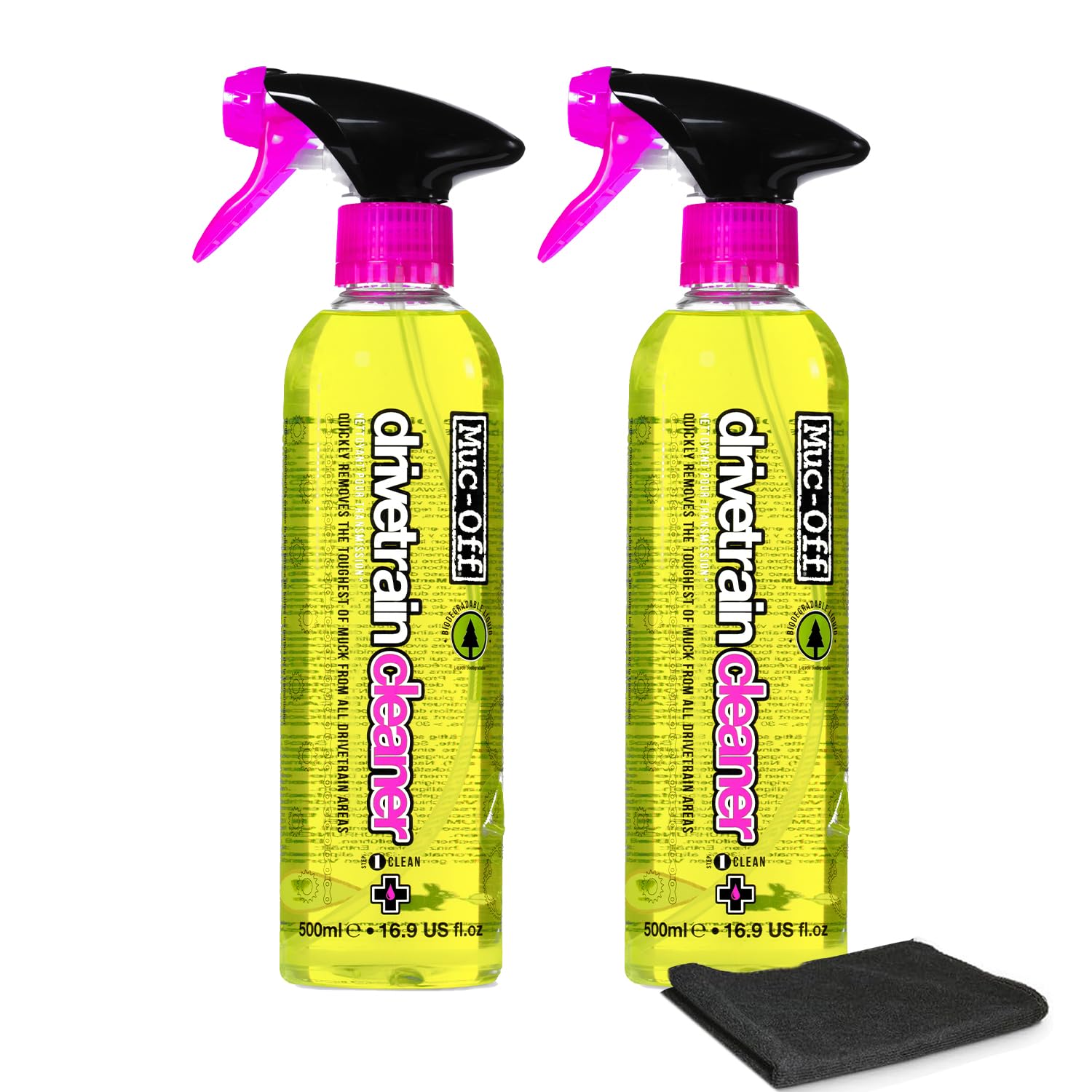 Biodegradable Bicycle Drivetrain Cleaner and Chain Degreaser Spray