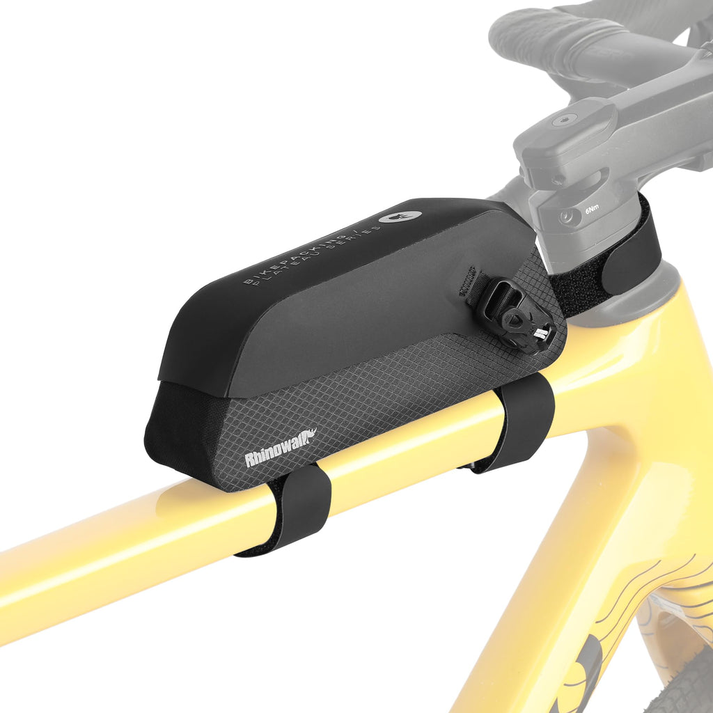 Waterproof Top Tube and Triangle Frame Bags for Road Gravel Mountain Bikes