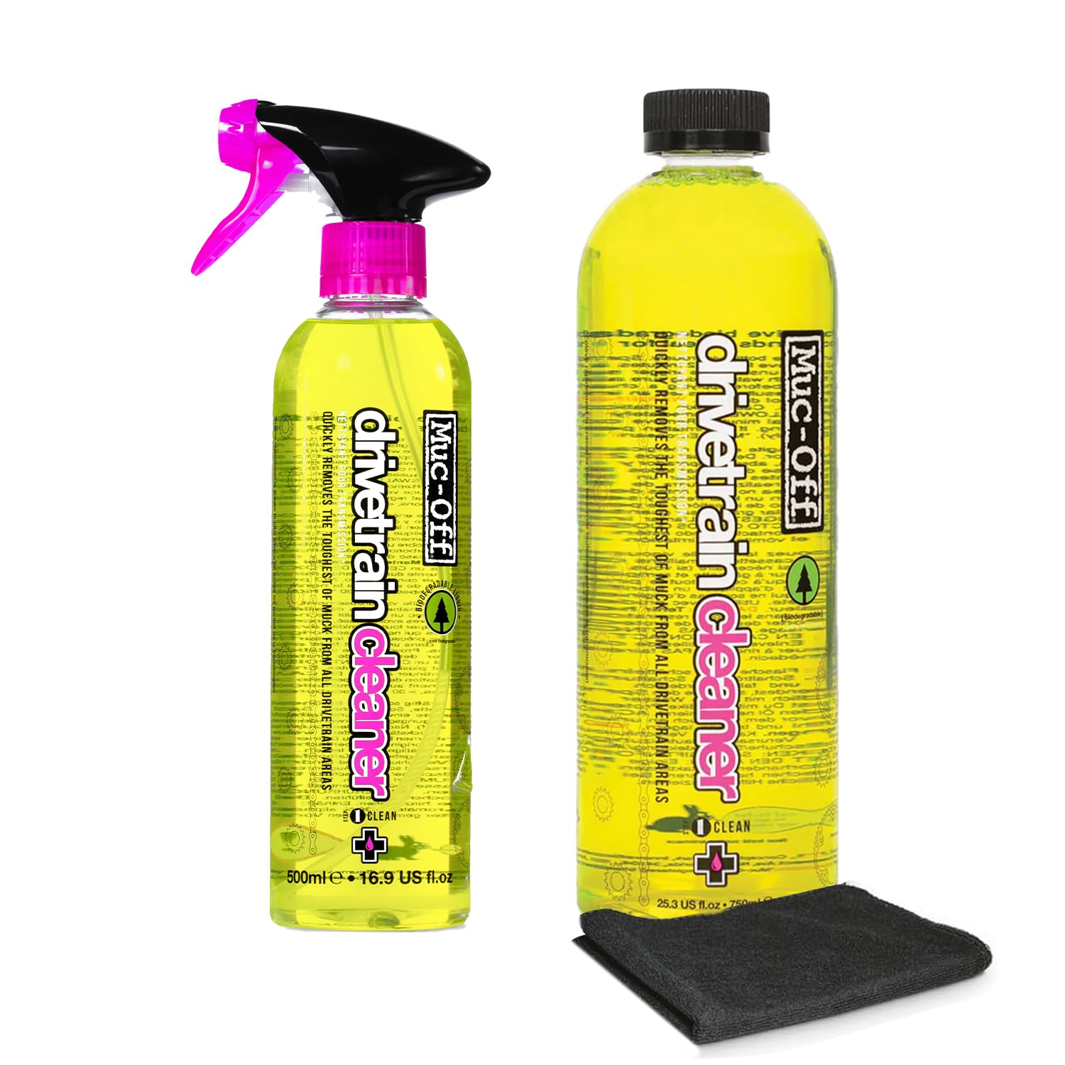 Biodegradable Bicycle Drivetrain Cleaner and Chain Degreaser Spray