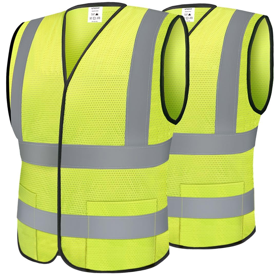 High Visibility Reflective Safety Vest for Men and Women ANSI Class 2