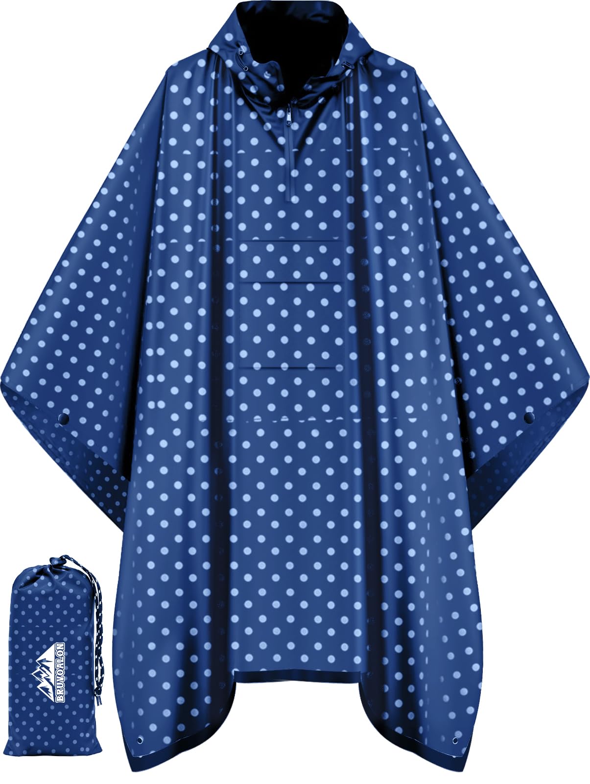 Waterproof 3 in 1 Rain Poncho and Ground Mat for Adults and Youth