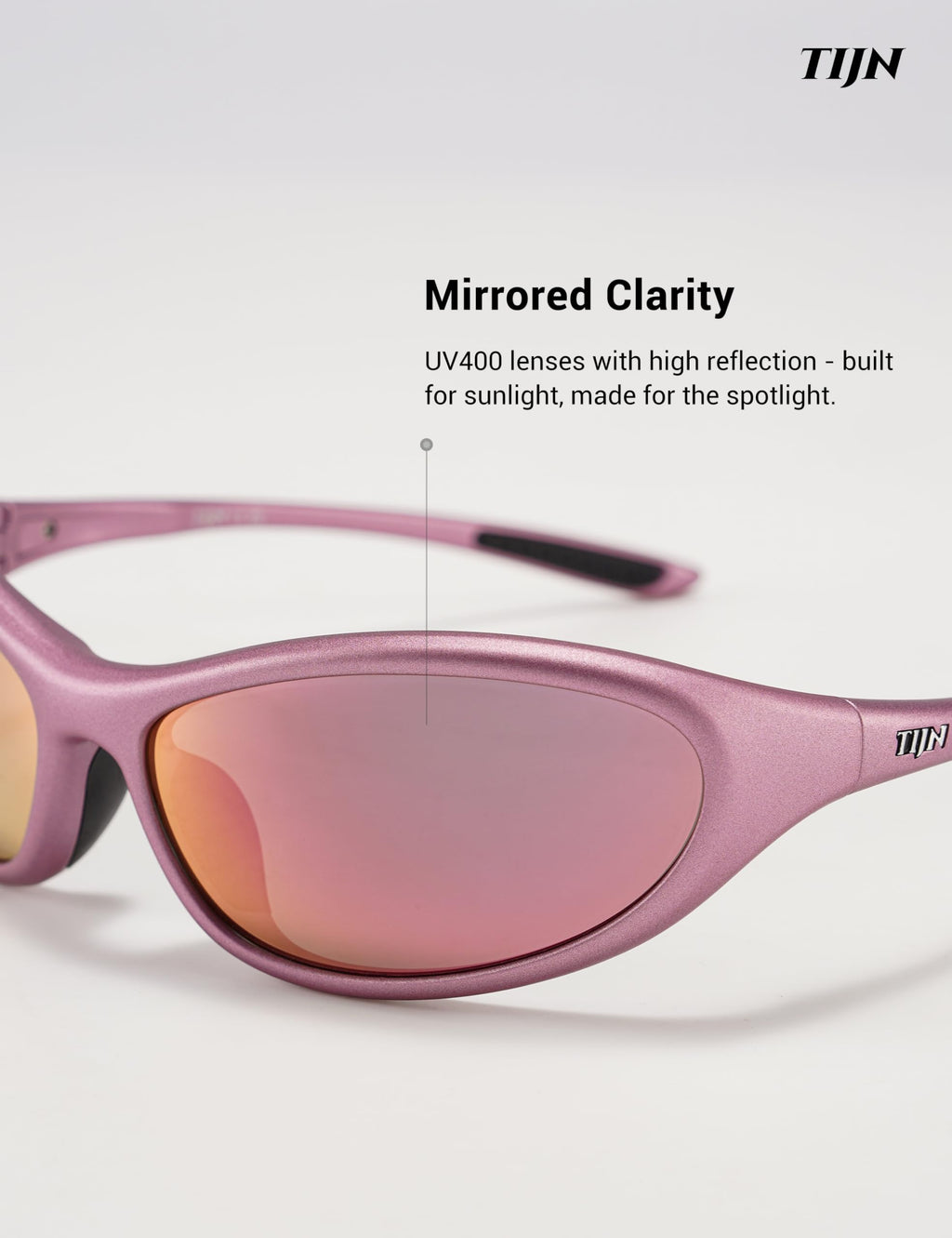 Wide Fit UV400 Wraparound Sports Sunglasses for Cycling and Running