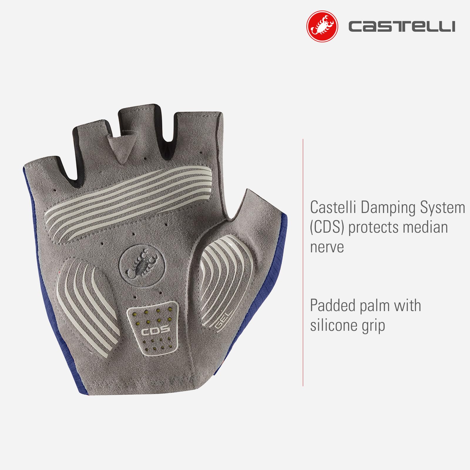 Mens Padded Short Finger Cycling Gloves for Road and Gravel Biking