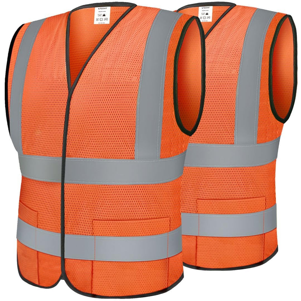 High Visibility Reflective Safety Vest for Men and Women ANSI Class 2