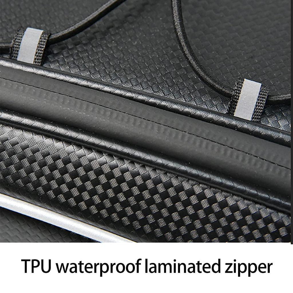 Waterproof Rear Bike Rack Trunk Bag with Pannier Storage for Cycling