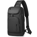 Waterproof Utility Crossbody Sling Bag for Men with Secure Anti Theft Pocket