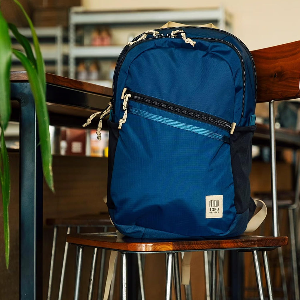 Rugged 25L Recycled Nylon Commuter Backpack with Laptop Sleeve
