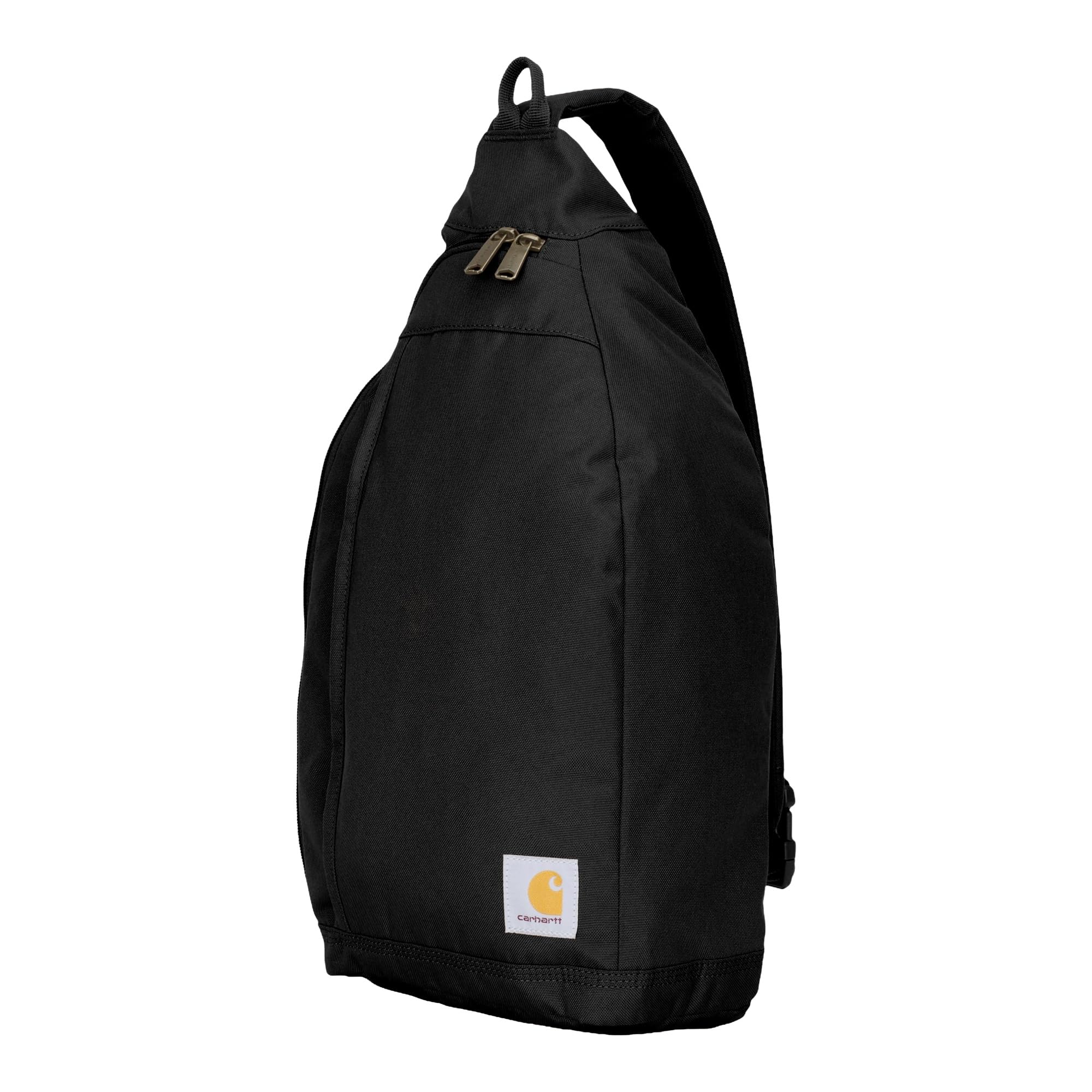 Durable Crossbody Sling Bag with Tablet Sleeve and Side Release Buckle