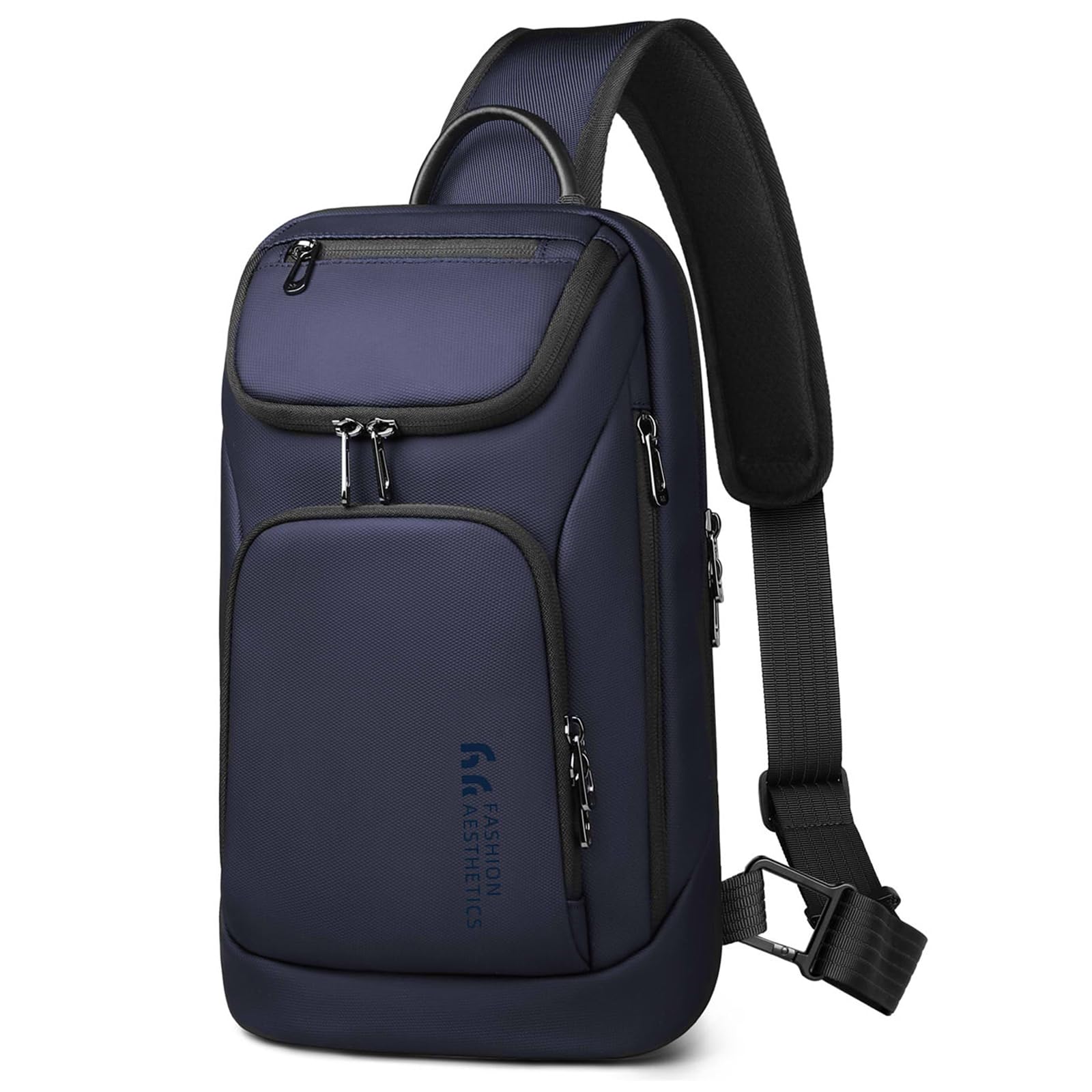 Waterproof Utility Crossbody Sling Bag for Men with Secure Anti Theft Pocket