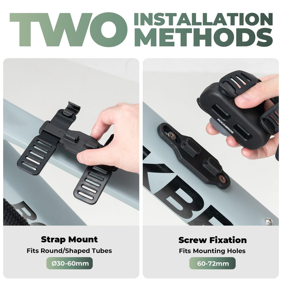 Magnetic Strap Bike Water Bottle Holder with Quick Release Button