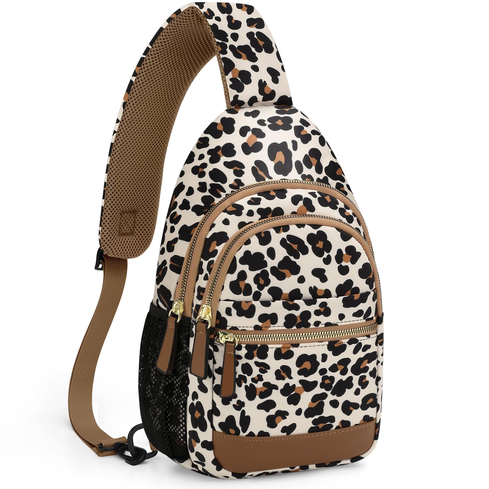 Waterproof Convertible Sling Crossbody Fanny Pack for Women and Men Travel