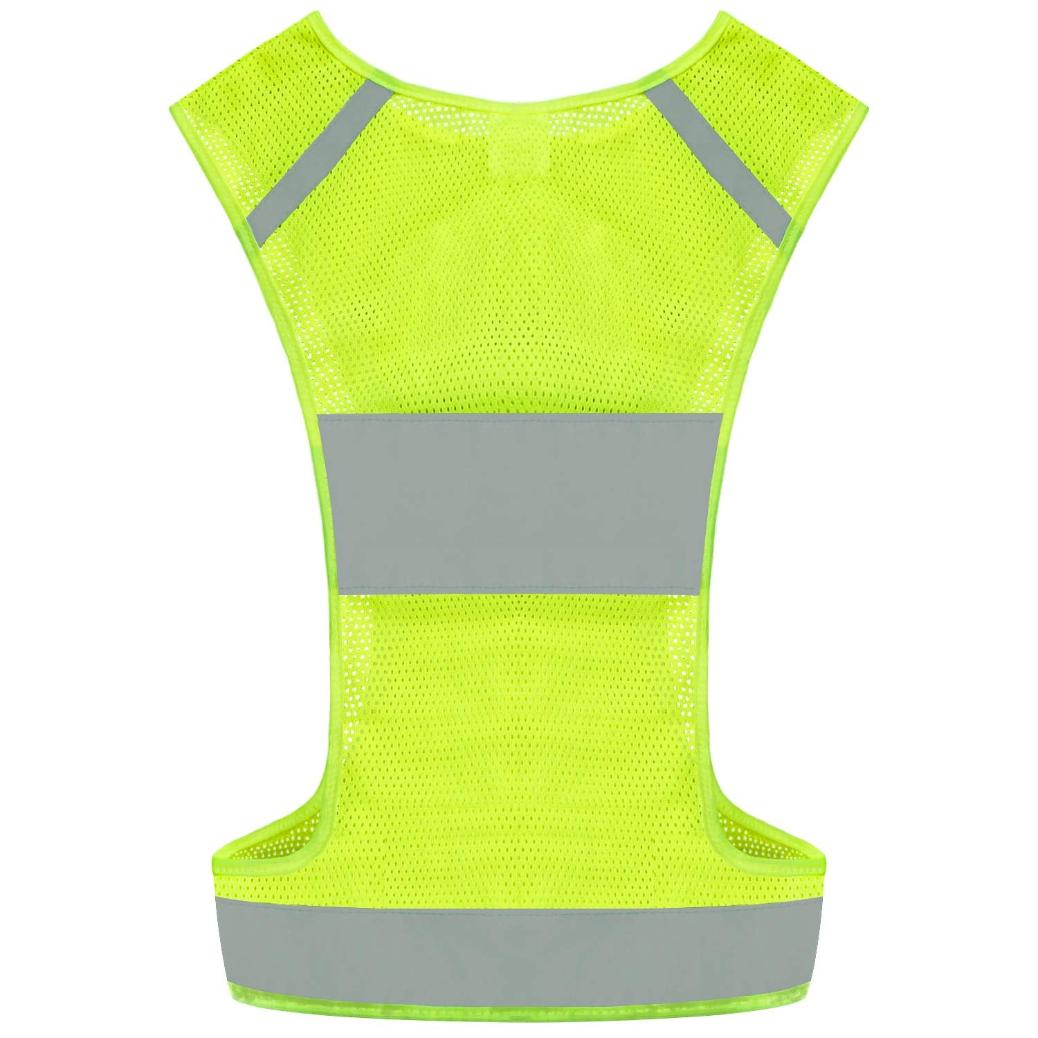High Visibility Reflective Safety Vest with Pocket for Running and Biking