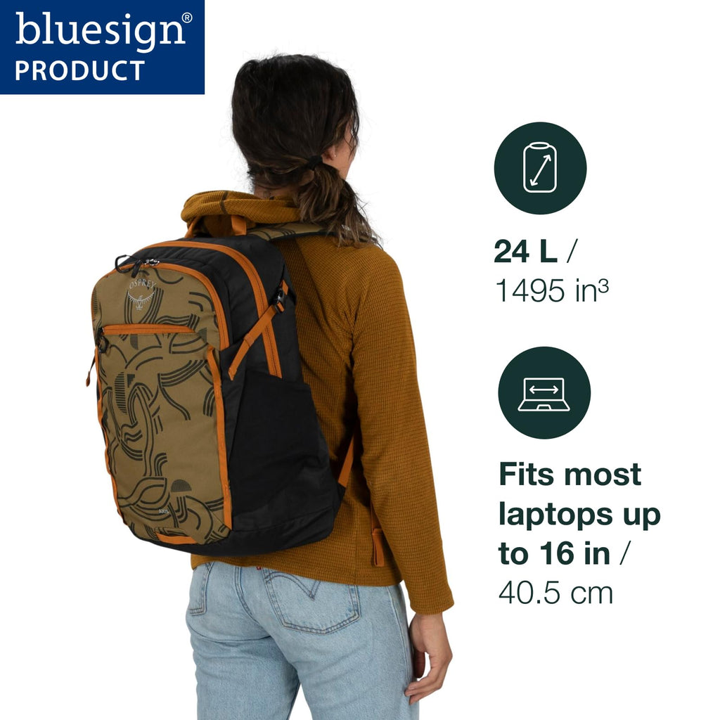 Everyday Laptop Backpack with Bottle Pockets and Compression Straps