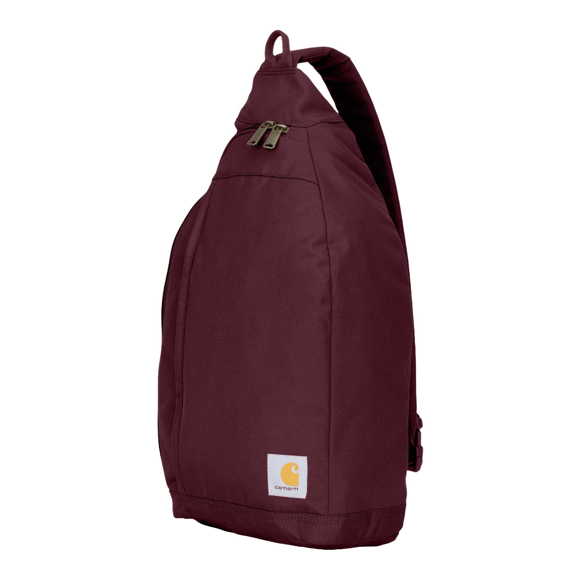 Durable Crossbody Sling Bag with Tablet Sleeve and Side Release Buckle