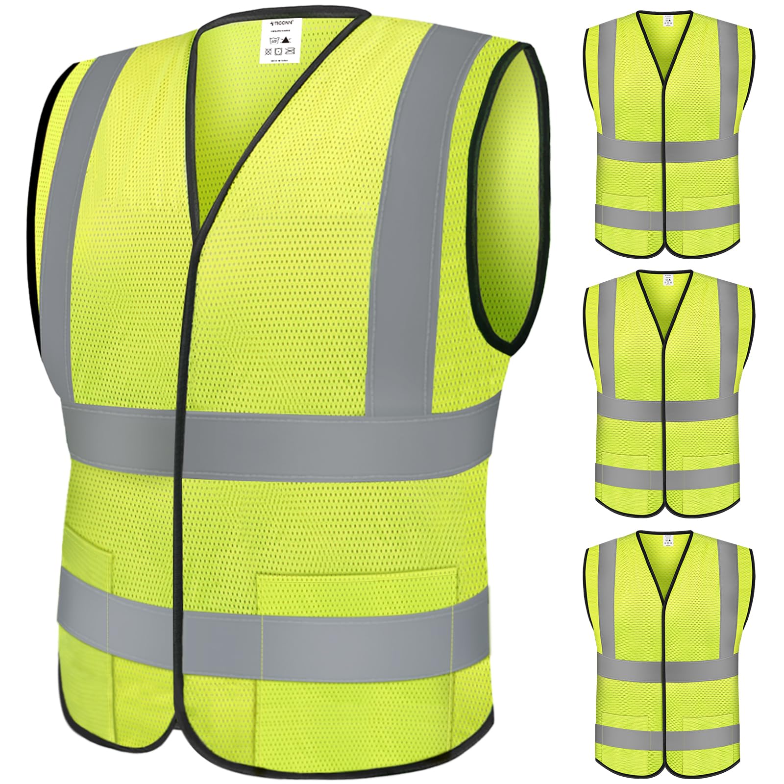 High Visibility Reflective Safety Vest for Men and Women ANSI Class 2