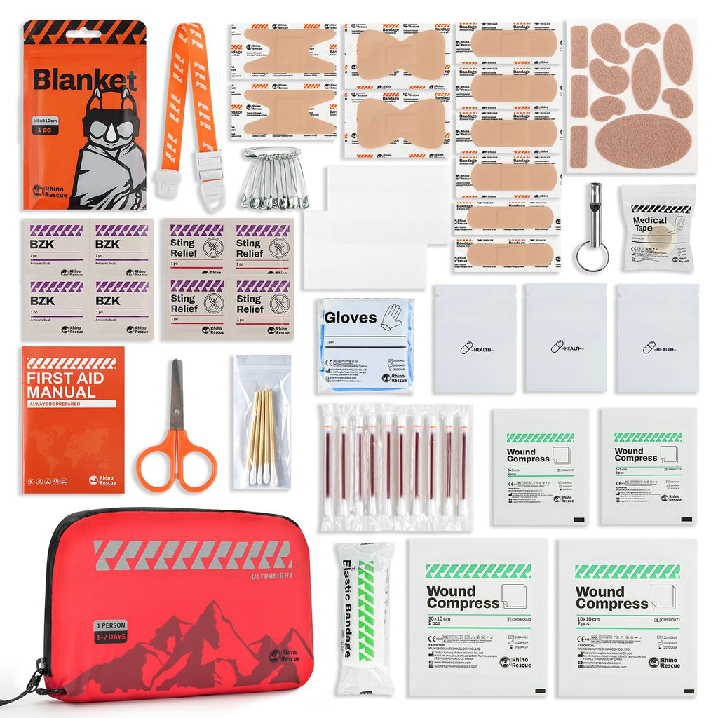 Ultralight Waterproof First Aid Kit for Hiking Cycling and Travel