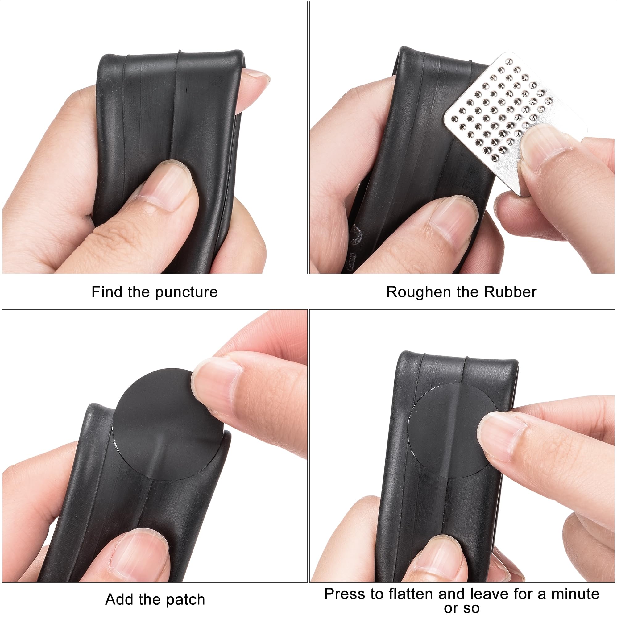 Bike Emergency Repair Kit with CO2 Inflator Multitool and Saddle Bag
