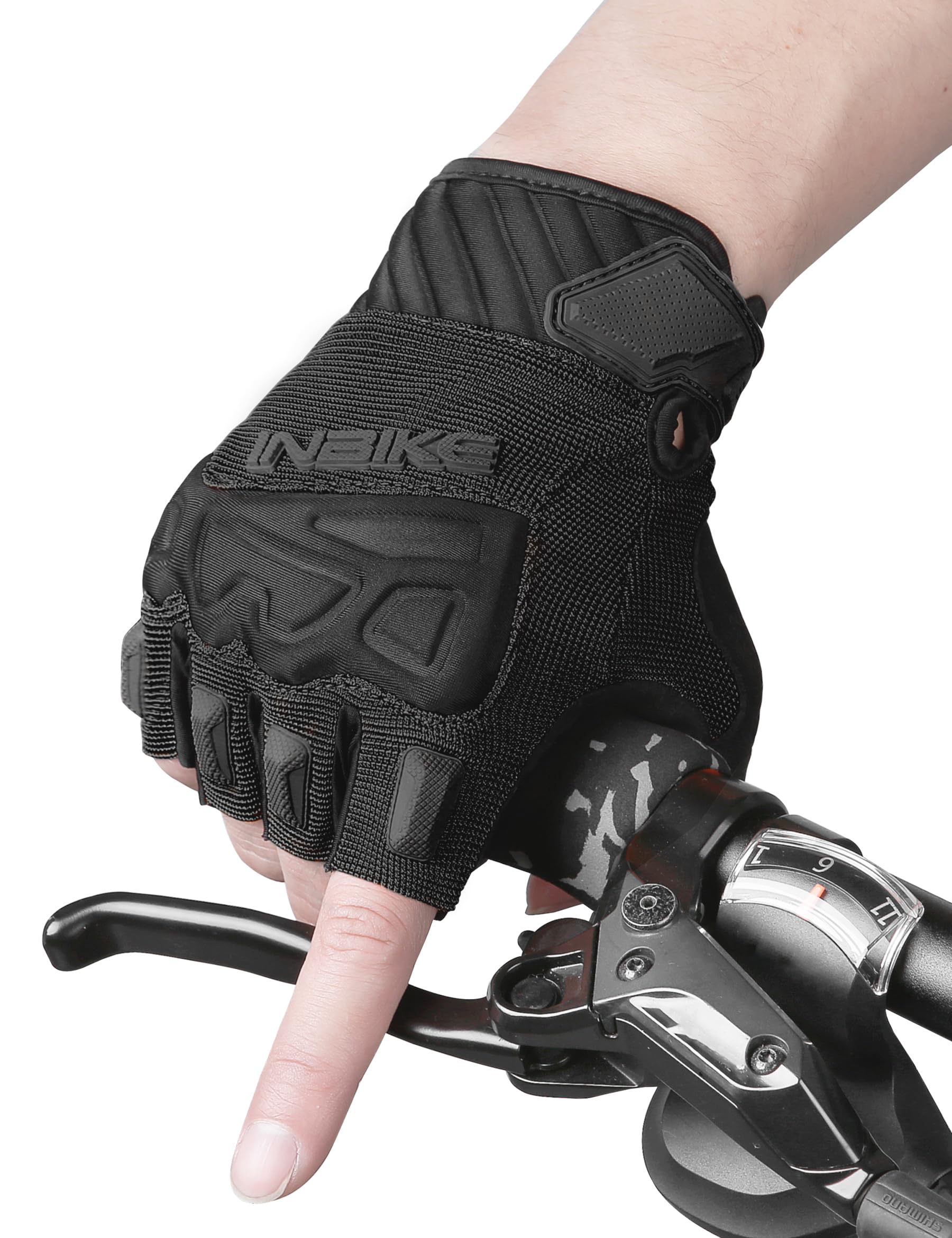 Breathable Fingerless Cycling Gloves for Road and Mountain Biking