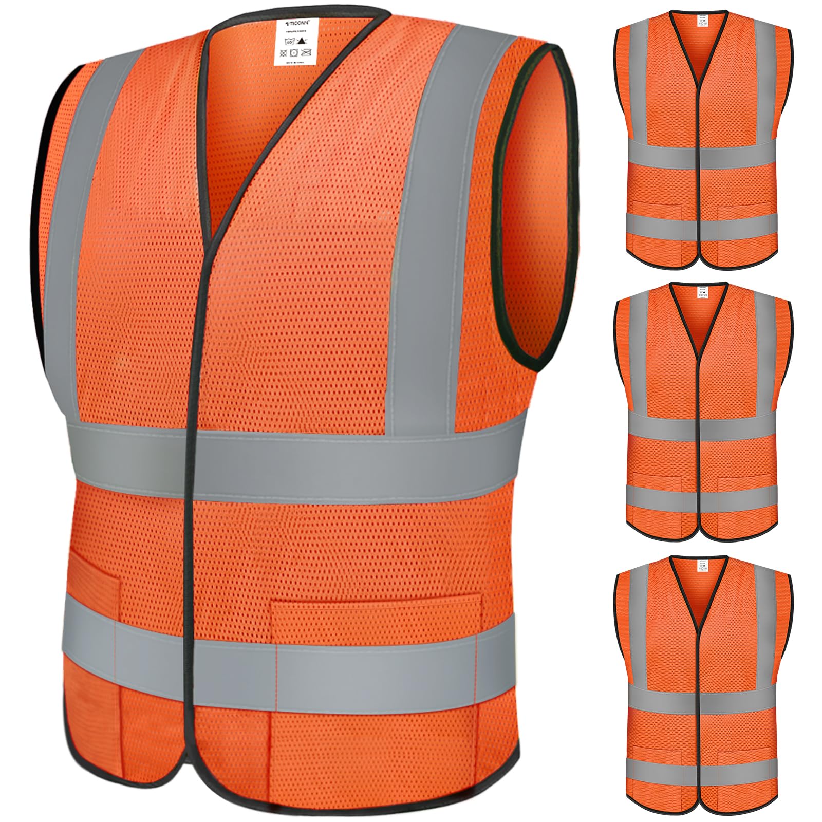 High Visibility Reflective Safety Vest for Men and Women ANSI Class 2