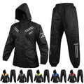 Breathable Waterproof Two Piece Motorcycle Rain Suit for Men and Women