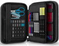 Large Capacity Pencil Case and Art Supply Organizer for School and Office