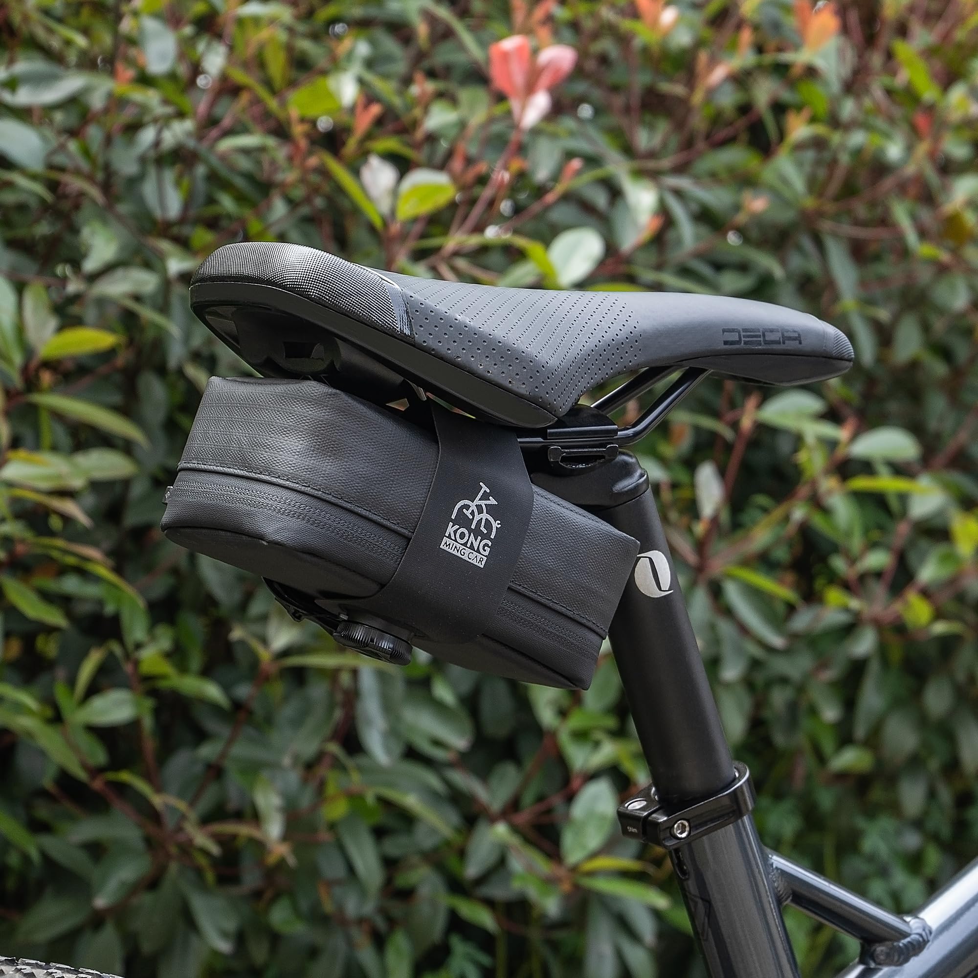 Bike Emergency Repair Kit with CO2 Inflator Multitool and Saddle Bag