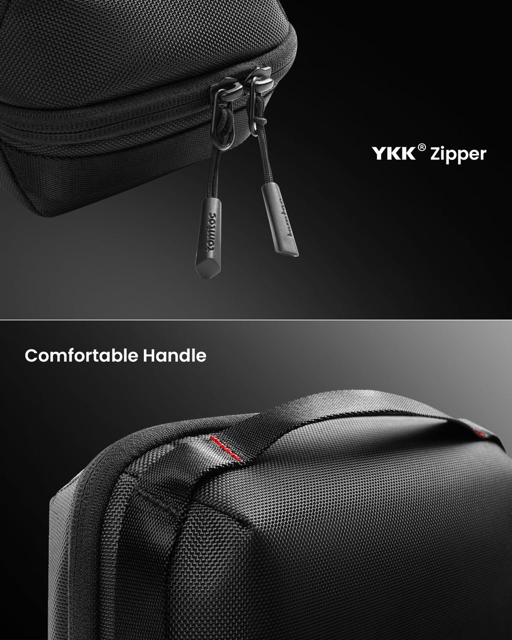 Electronic Accessory Organizer Pouch for Cables Chargers and Small Devices