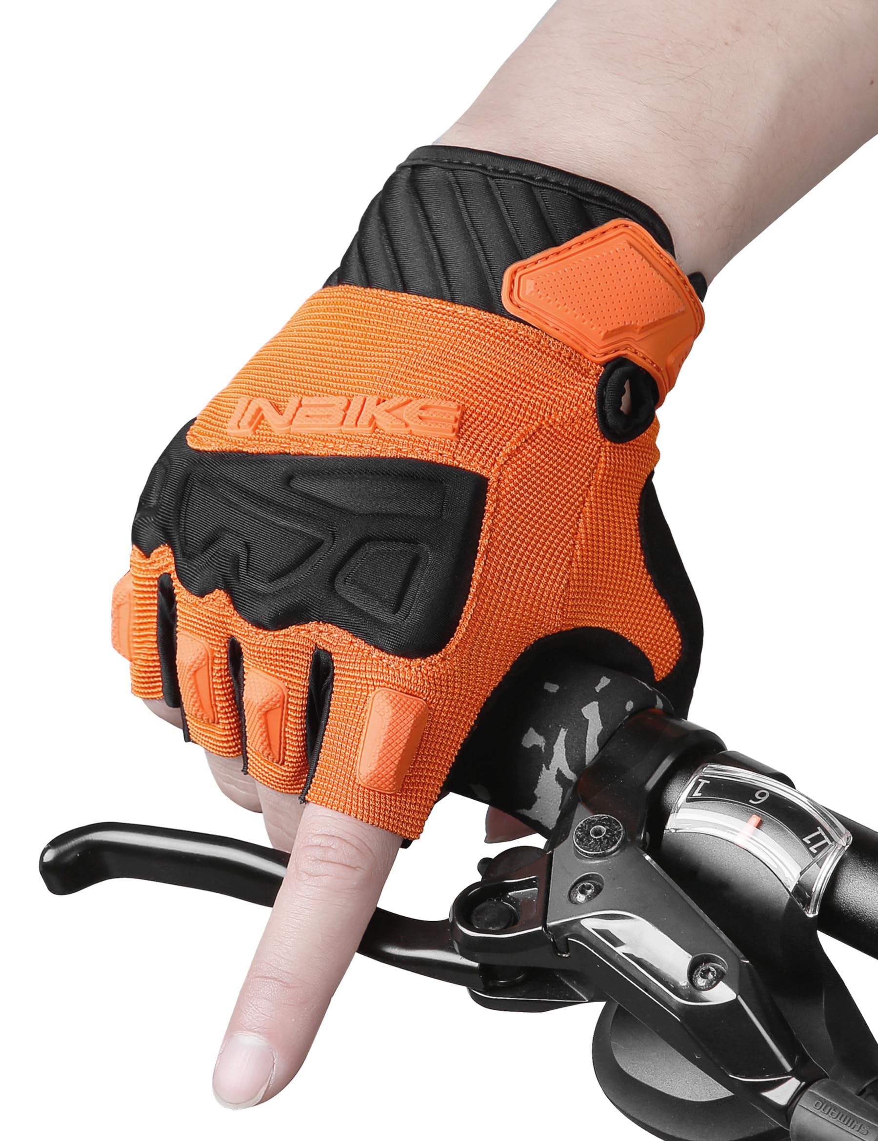 Breathable Fingerless Cycling Gloves for Road and Mountain Biking