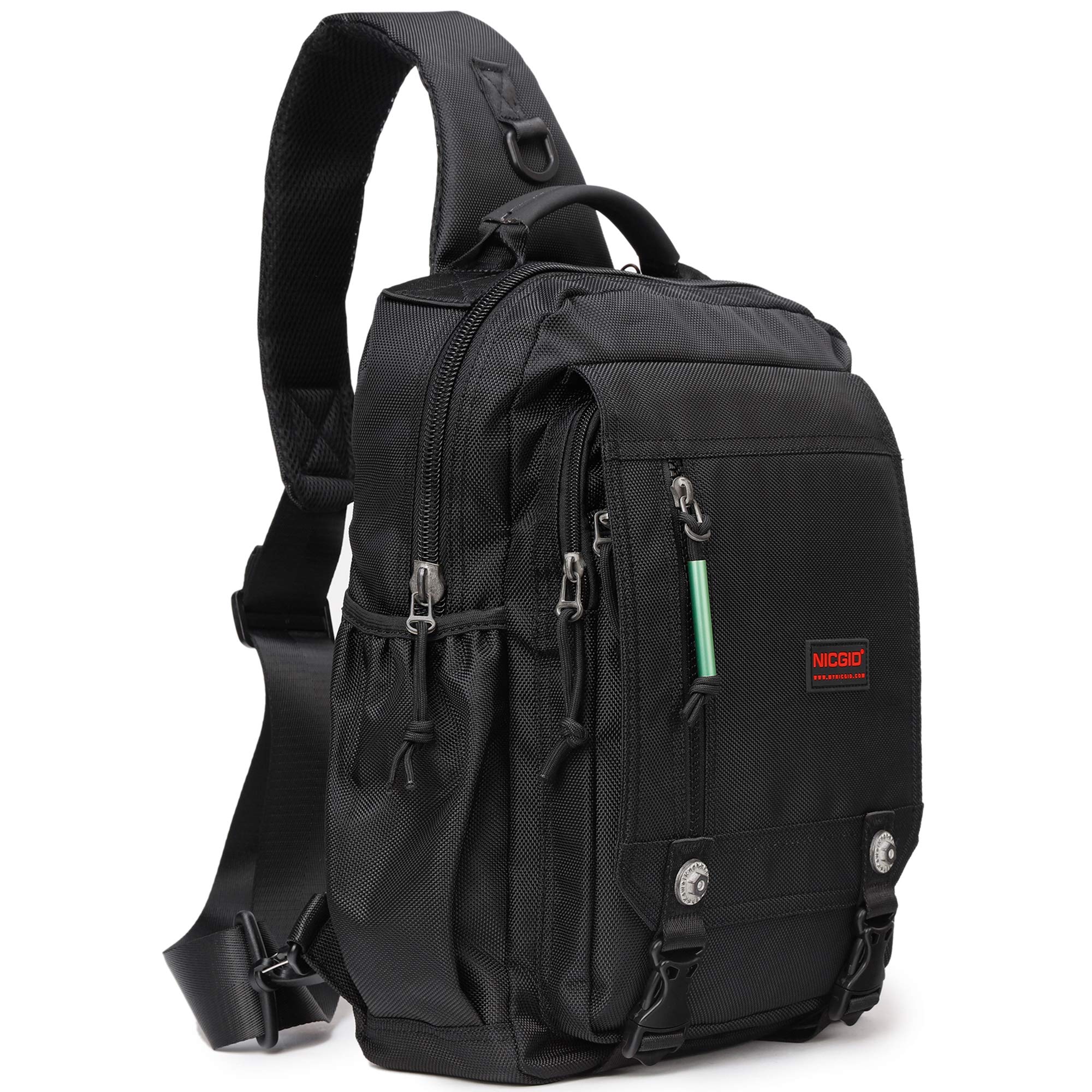 Travel Crossbody Sling Backpack with Laptop Compartment for Men and Women